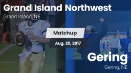 Matchup: GI Northwest vs. Gering  2017