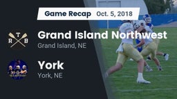 Recap: Grand Island Northwest  vs. York  2018
