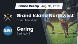 Recap: Grand Island Northwest  vs. Gering  2019