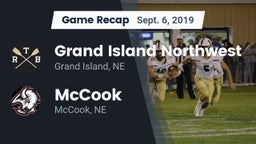 Recap: Grand Island Northwest  vs. McCook  2019