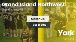 Matchup: GI Northwest vs. York  2019