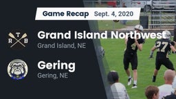Recap: Grand Island Northwest  vs. Gering  2020