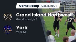 Recap: Grand Island Northwest  vs. York  2021