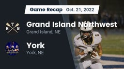 Recap: Grand Island Northwest  vs. York  2022