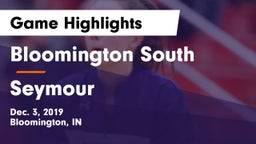 Bloomington South  vs Seymour  Game Highlights - Dec. 3, 2019
