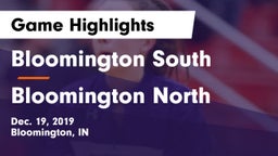 Bloomington South  vs Bloomington North  Game Highlights - Dec. 19, 2019