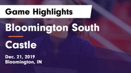 Bloomington South  vs Castle  Game Highlights - Dec. 21, 2019