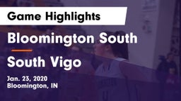 Bloomington South  vs South Vigo  Game Highlights - Jan. 23, 2020