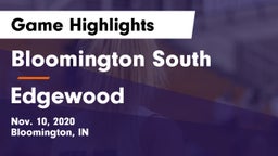 Bloomington South  vs Edgewood  Game Highlights - Nov. 10, 2020