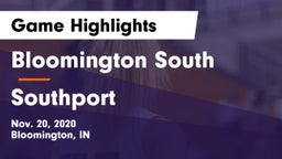 Bloomington South  vs Southport  Game Highlights - Nov. 20, 2020