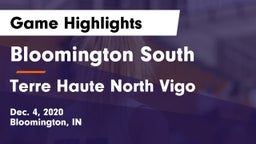 Bloomington South  vs Terre Haute North Vigo  Game Highlights - Dec. 4, 2020