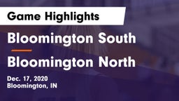 Bloomington South  vs Bloomington North  Game Highlights - Dec. 17, 2020