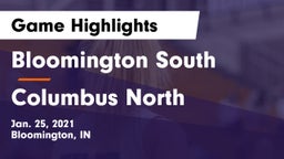 Bloomington South  vs Columbus North  Game Highlights - Jan. 25, 2021