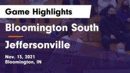 Bloomington South  vs Jeffersonville  Game Highlights - Nov. 13, 2021