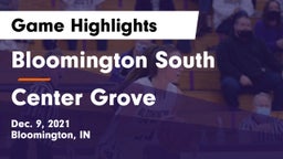 Bloomington South  vs Center Grove  Game Highlights - Dec. 9, 2021