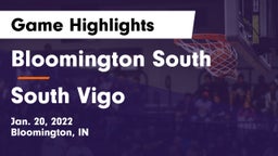 Bloomington South  vs South Vigo  Game Highlights - Jan. 20, 2022