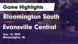 Bloomington South  vs Evansville Central  Game Highlights - Jan. 14, 2023