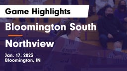 Bloomington South  vs Northview  Game Highlights - Jan. 17, 2023
