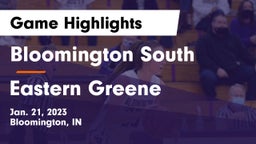 Bloomington South  vs Eastern Greene  Game Highlights - Jan. 21, 2023