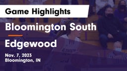 Bloomington South  vs Edgewood  Game Highlights - Nov. 7, 2023