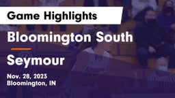 Bloomington South  vs Seymour  Game Highlights - Nov. 28, 2023