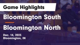 Bloomington South  vs Bloomington North  Game Highlights - Dec. 14, 2023