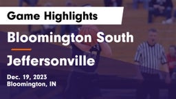 Bloomington South  vs Jeffersonville  Game Highlights - Dec. 19, 2023