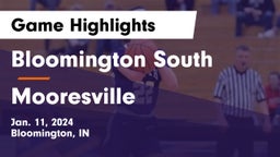 Bloomington South  vs Mooresville  Game Highlights - Jan. 11, 2024