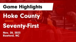 Hoke County  vs Seventy-First  Game Highlights - Nov. 28, 2023