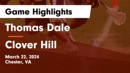 Thomas Dale  vs Clover Hill  Game Highlights - March 22, 2024