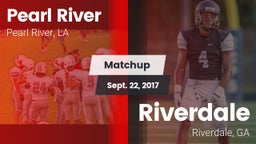 Matchup: Pearl River High vs. Riverdale  2017