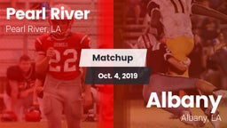 Matchup: Pearl River High vs. Albany  2019