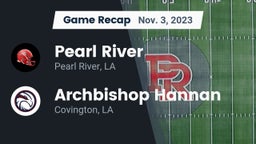 Recap: Pearl River  vs. Archbishop Hannan  2023