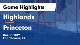 Highlands  vs Princeton Game Highlights - Dec. 7, 2019