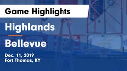 Highlands  vs Bellevue Game Highlights - Dec. 11, 2019