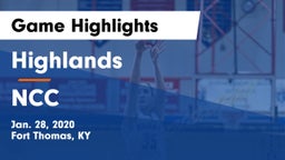 Highlands  vs NCC Game Highlights - Jan. 28, 2020