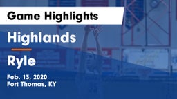 Highlands  vs Ryle  Game Highlights - Feb. 13, 2020