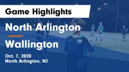 North Arlington  vs Wallington  Game Highlights - Oct. 7, 2020