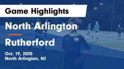North Arlington  vs Rutherford  Game Highlights - Oct. 19, 2020