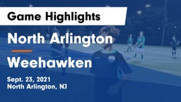 North Arlington  vs Weehawken  Game Highlights - Sept. 23, 2021