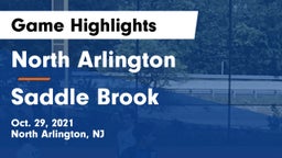 North Arlington  vs Saddle Brook  Game Highlights - Oct. 29, 2021