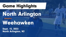 North Arlington  vs Weehawken  Game Highlights - Sept. 15, 2022