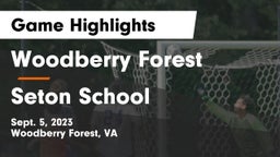 Woodberry Forest  vs Seton School Game Highlights - Sept. 5, 2023