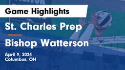St. Charles Prep vs Bishop Watterson  Game Highlights - April 9, 2024
