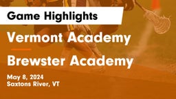 Vermont Academy vs Brewster Academy  Game Highlights - May 8, 2024