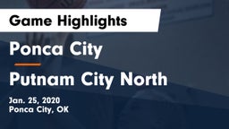 Ponca City  vs Putnam City North  Game Highlights - Jan. 25, 2020