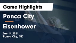 Ponca City  vs Eisenhower  Game Highlights - Jan. 9, 2021