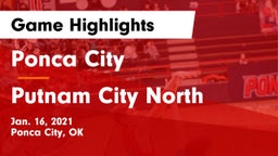 Ponca City  vs Putnam City North  Game Highlights - Jan. 16, 2021