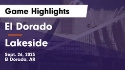 El Dorado  vs Lakeside  Game Highlights - Sept. 26, 2023