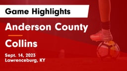 Anderson County  vs Collins  Game Highlights - Sept. 14, 2023